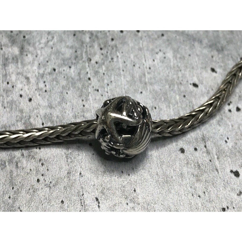 Trollbeads Silver Troll Bead ~ TREASURES ~ Retired 2021